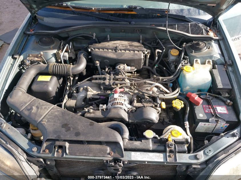 2001 Subaru Legacy Outback W/Rb Equip VIN: 4S3BH665517652659 Lot: 37973441