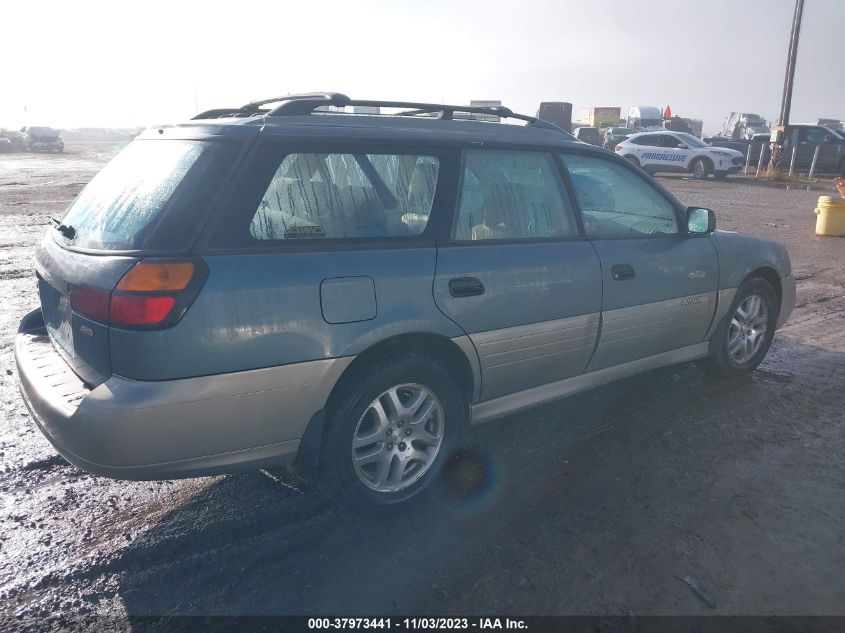 2001 Subaru Legacy Outback W/Rb Equip VIN: 4S3BH665517652659 Lot: 37973441