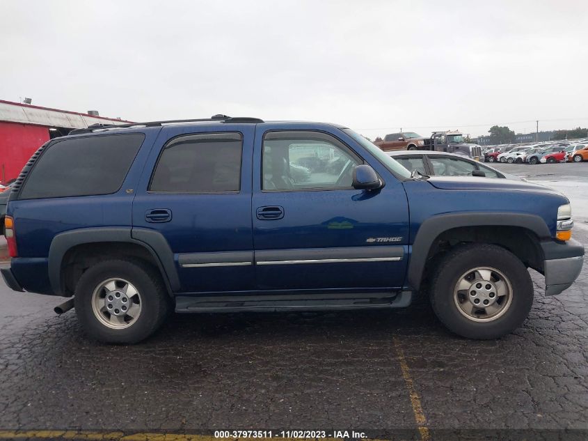 2002 Chevrolet Tahoe Lt VIN: 1GNEK13ZX2R155497 Lot: 37973511