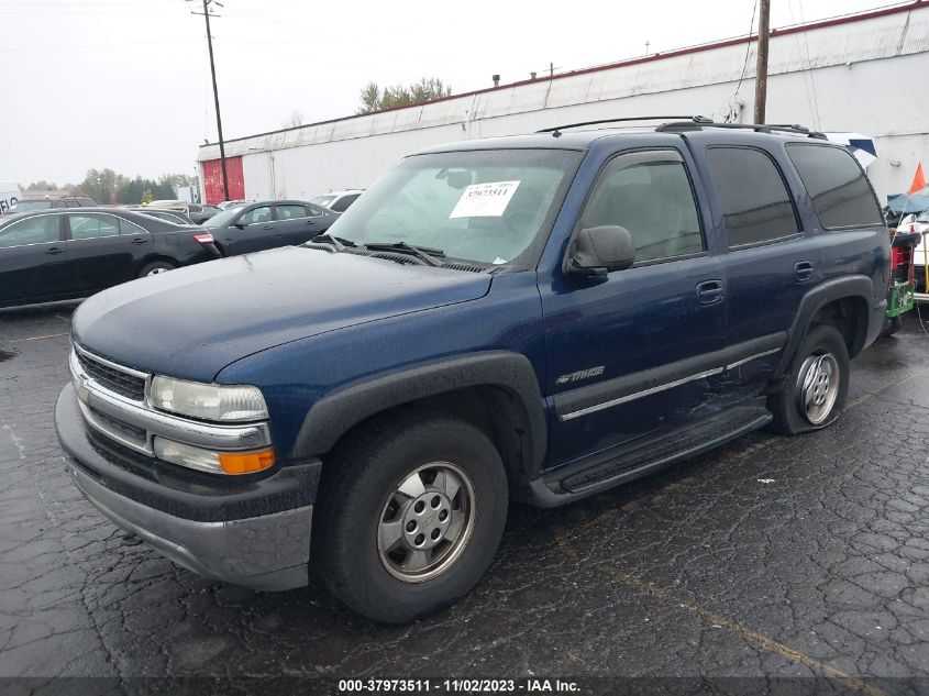 2002 Chevrolet Tahoe Lt VIN: 1GNEK13ZX2R155497 Lot: 37973511