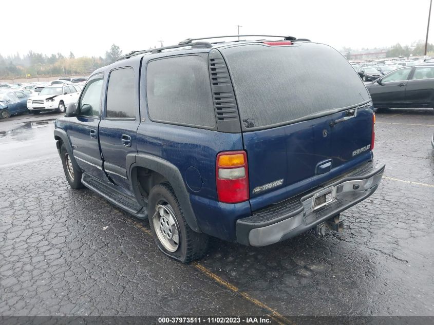 2002 Chevrolet Tahoe Lt VIN: 1GNEK13ZX2R155497 Lot: 37973511