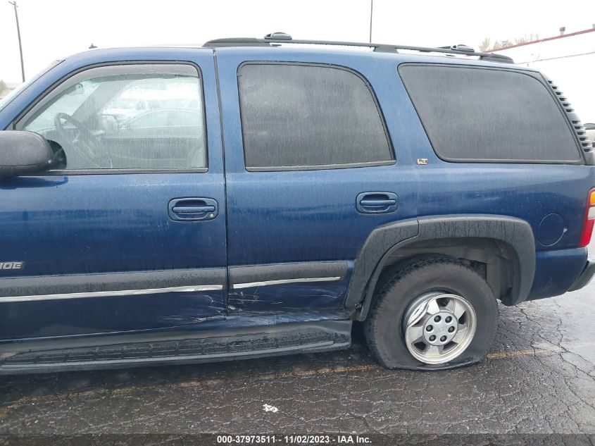 2002 Chevrolet Tahoe Lt VIN: 1GNEK13ZX2R155497 Lot: 37973511