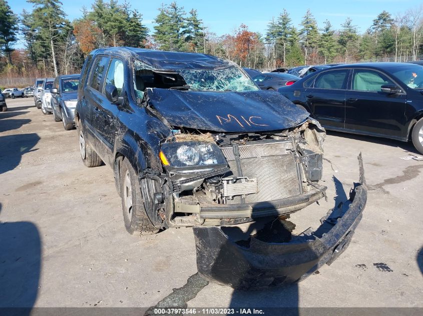 2011 Honda Pilot Lx VIN: 5FNYF4H22BB054189 Lot: 37973546