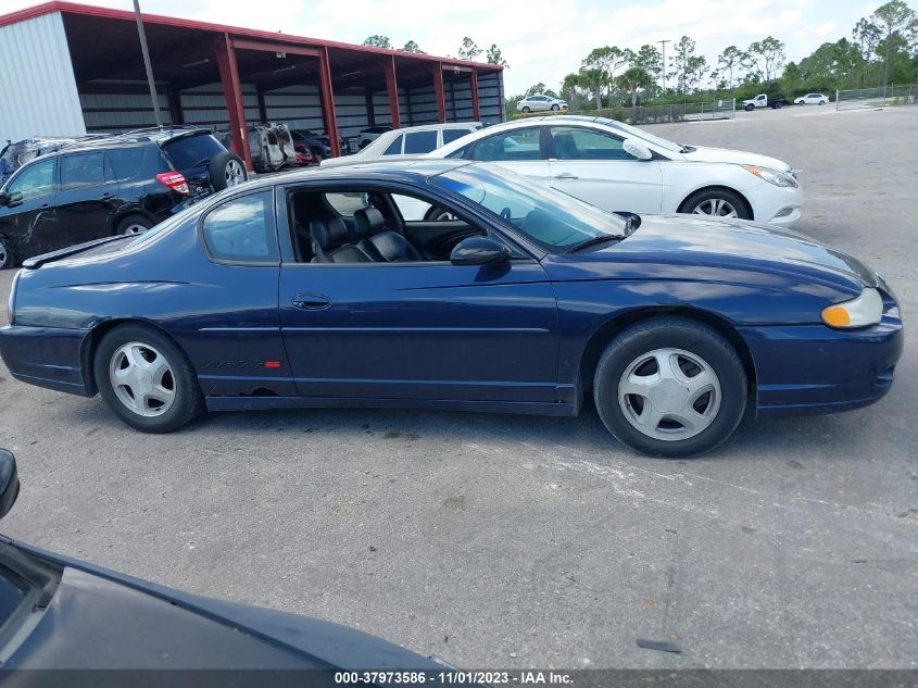 2002 Chevrolet Monte Carlo Ss VIN: 2G1WX15K829303065 Lot: 37973586