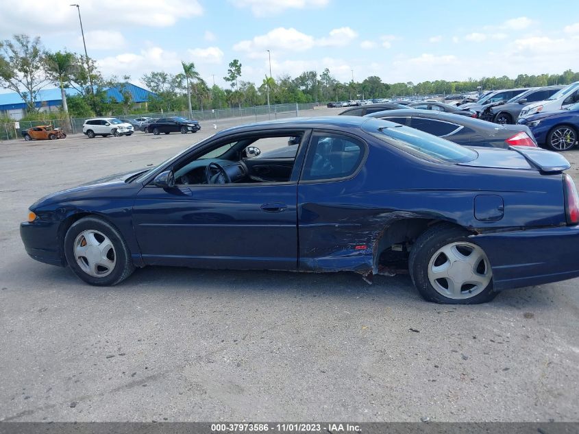 2002 Chevrolet Monte Carlo Ss VIN: 2G1WX15K829303065 Lot: 37973586