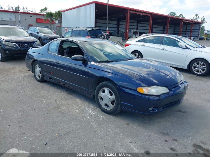 2002 Chevrolet Monte Carlo Ss VIN: 2G1WX15K829303065 Lot: 37973586