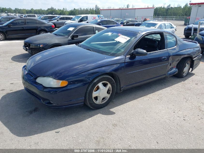 2002 Chevrolet Monte Carlo Ss VIN: 2G1WX15K829303065 Lot: 37973586