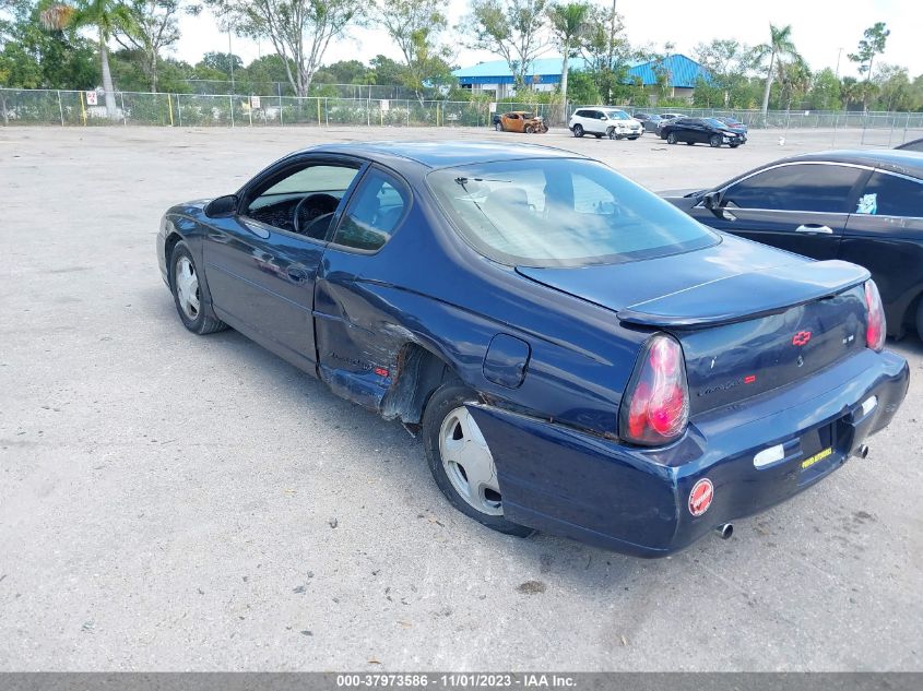 2002 Chevrolet Monte Carlo Ss VIN: 2G1WX15K829303065 Lot: 37973586