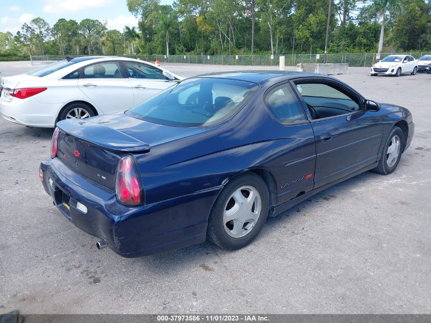 2002 Chevrolet Monte Carlo Ss VIN: 2G1WX15K829303065 Lot: 37973586