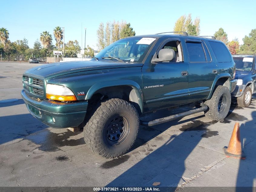 1998 Dodge Durango Slt VIN: 1B4HS28YXWF136058 Lot: 37973621