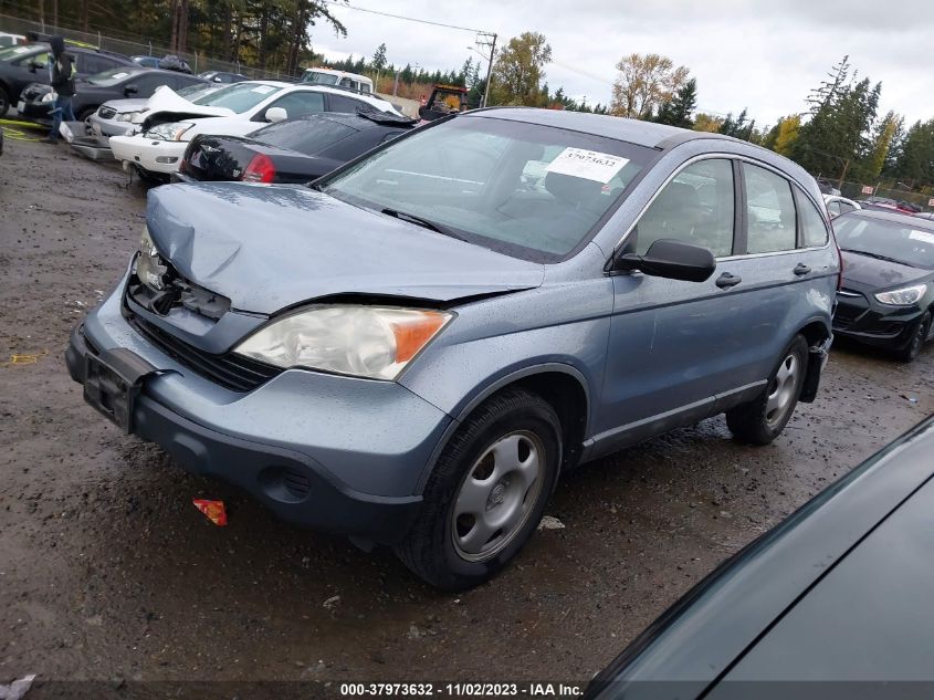 2009 Honda Cr-V Lx VIN: 5J6RE483X9L034953 Lot: 37973632