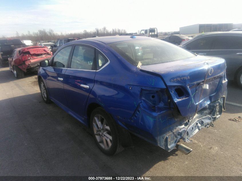 2015 Nissan Sentra Sr VIN: 3N1AB7AP2FY234306 Lot: 37973688