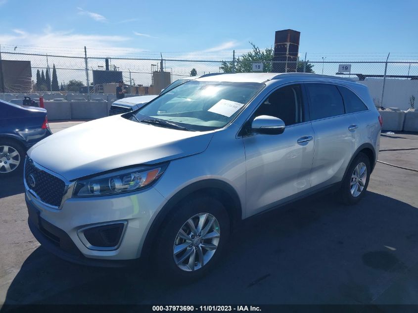 2016 Kia Sorento Lx VIN: 5XYPG4A54GG159636 Lot: 37973690