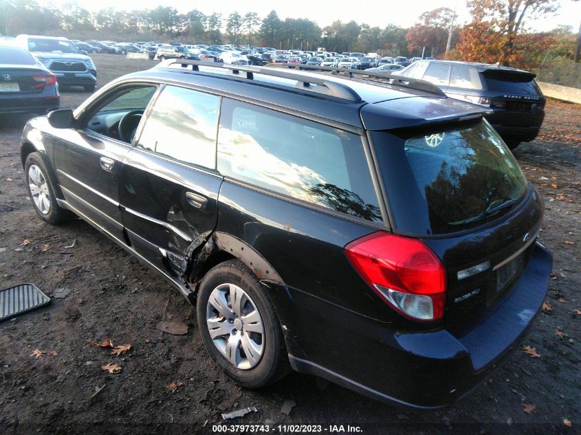 2008 Subaru Outback VIN: 4S4BP60C087310309 Lot: 37973743