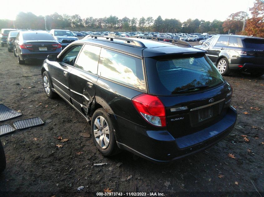 2008 Subaru Outback VIN: 4S4BP60C087310309 Lot: 37973743