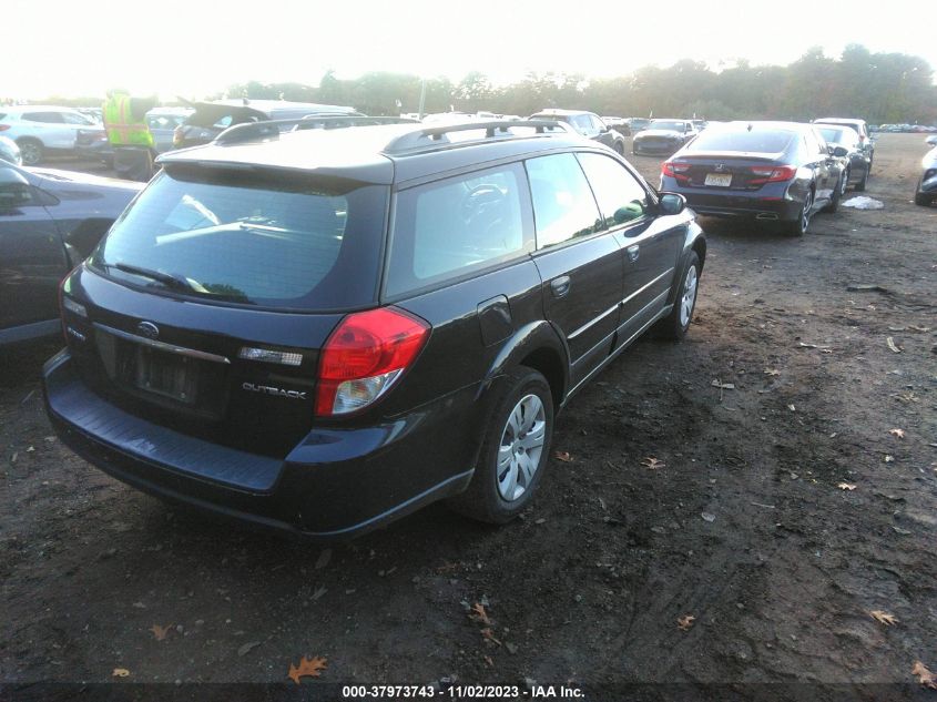 2008 Subaru Outback VIN: 4S4BP60C087310309 Lot: 37973743