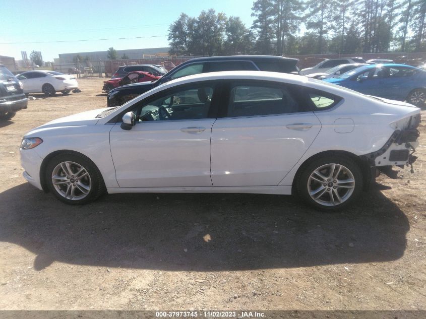 2018 Ford Fusion Se VIN: 3FA6P0HD1JR166841 Lot: 37973745