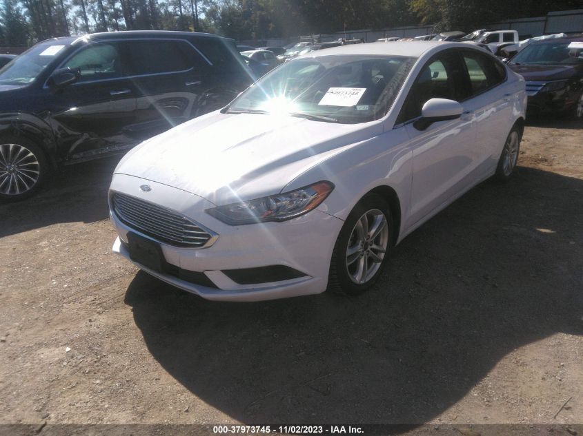 2018 Ford Fusion Se VIN: 3FA6P0HD1JR166841 Lot: 37973745