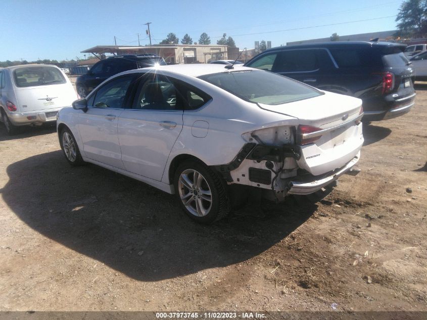 2018 Ford Fusion Se VIN: 3FA6P0HD1JR166841 Lot: 37973745