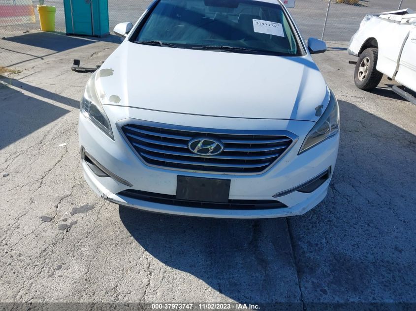 2015 Hyundai Sonata Se VIN: 5NPE24AF6FH228607 Lot: 37973747