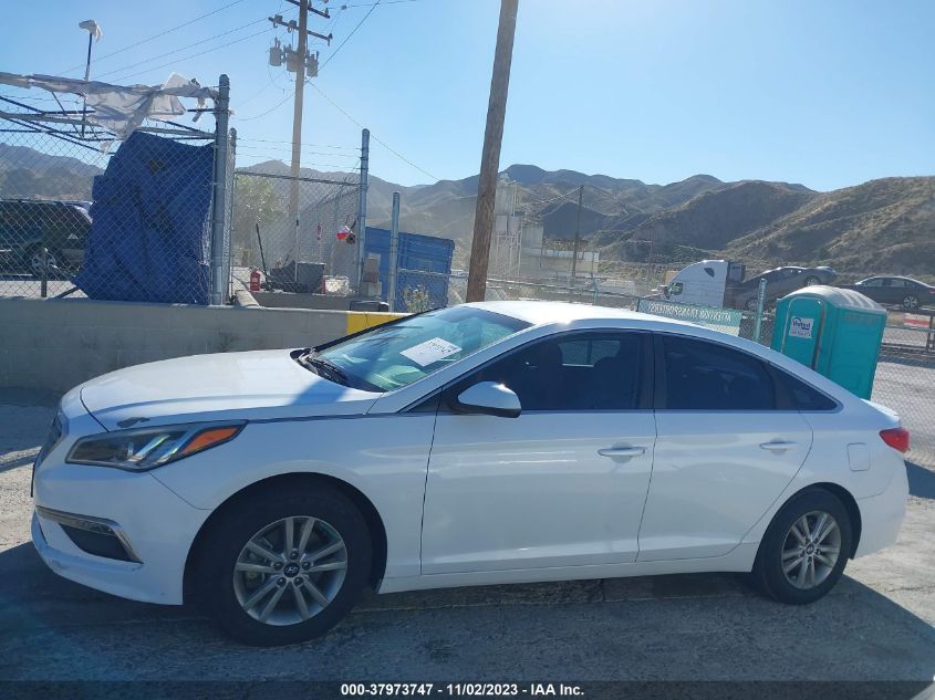 2015 Hyundai Sonata Se VIN: 5NPE24AF6FH228607 Lot: 37973747