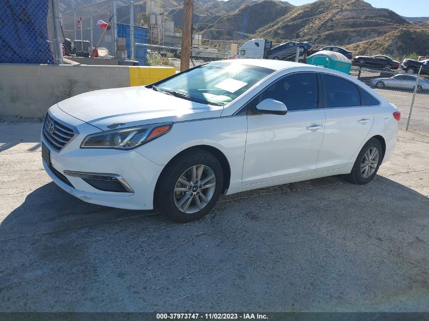 2015 Hyundai Sonata Se VIN: 5NPE24AF6FH228607 Lot: 37973747