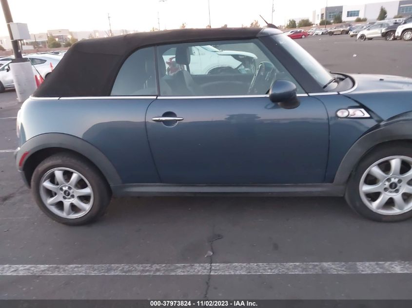 2010 Mini Cooper Convertible S VIN: WMWMS3C59ATY08817 Lot: 37973824