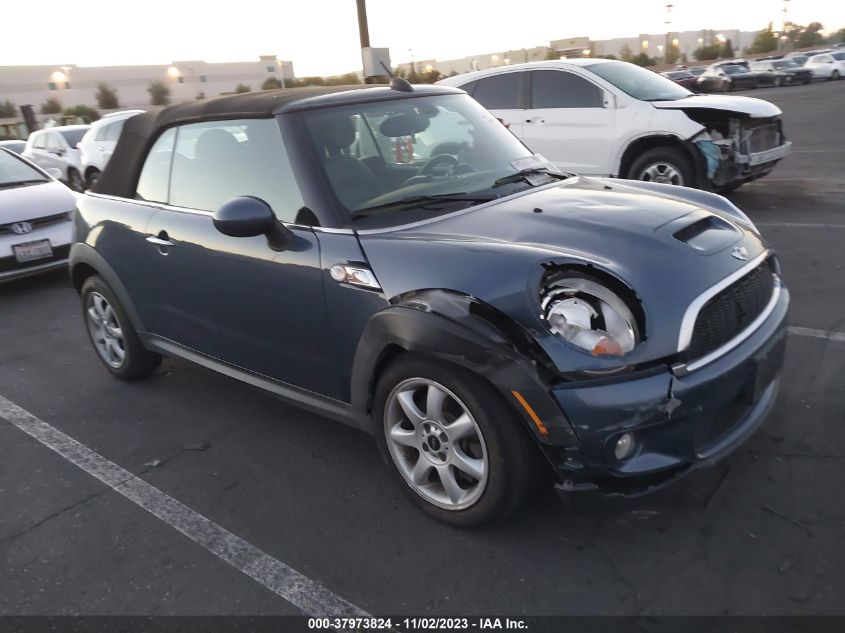 2010 Mini Cooper Convertible S VIN: WMWMS3C59ATY08817 Lot: 37973824