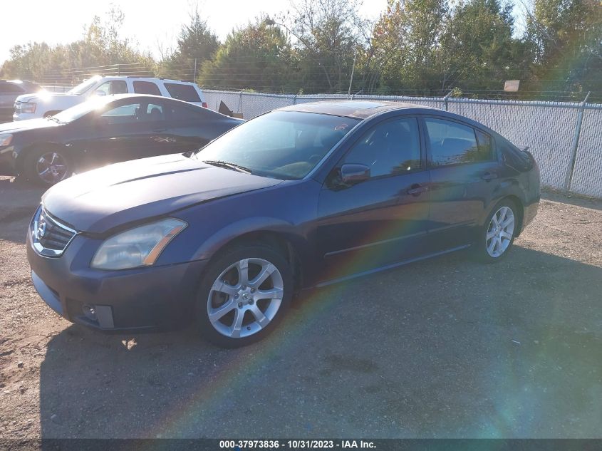 2007 Nissan Maxima 3.5 Se VIN: 1N4BA41E77C862038 Lot: 37973836