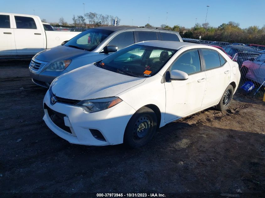 2015 Toyota Corolla Le VIN: 2T1BURHE9FC266858 Lot: 37973945