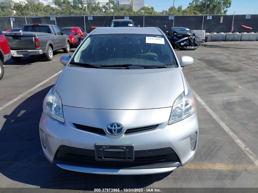 2014 Toyota Prius Two VIN: JTDKN3DU8E0362898 Lot: 37973965