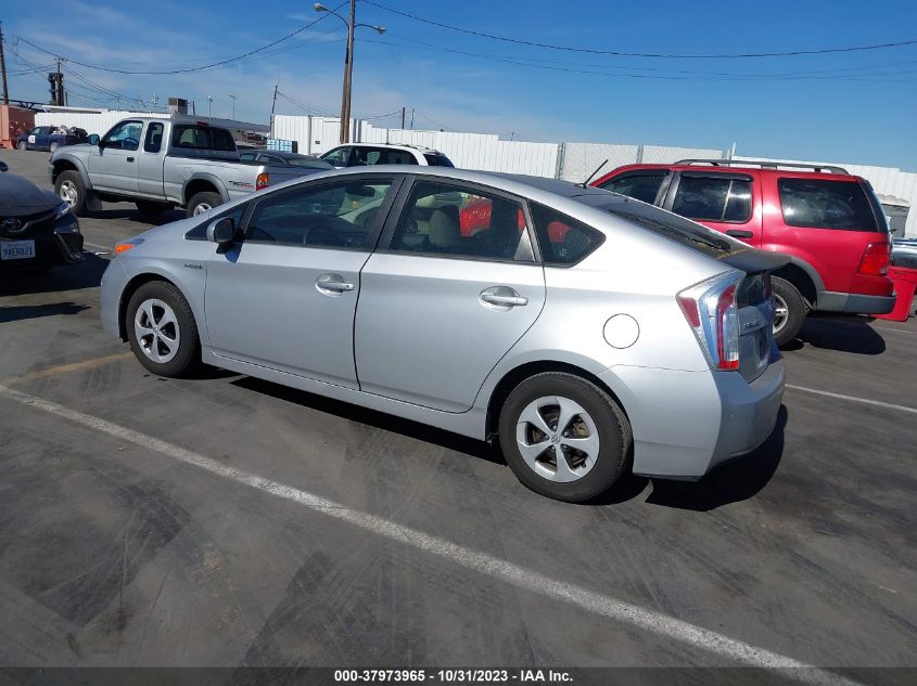 2014 Toyota Prius Two VIN: JTDKN3DU8E0362898 Lot: 37973965