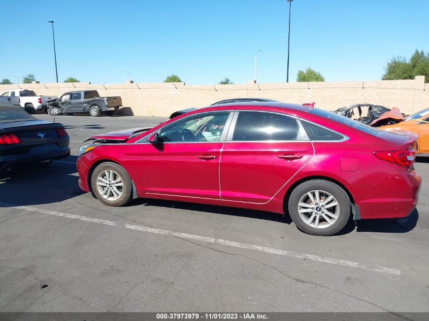 2015 Hyundai Sonata Se VIN: 5NPE24AFXFH206562 Lot: 37973979