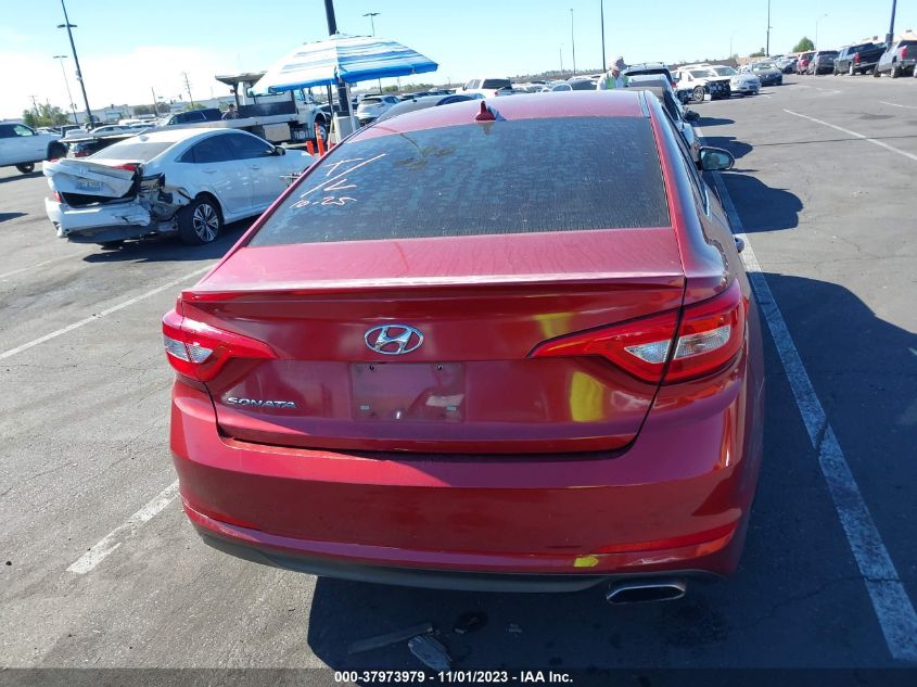 2015 Hyundai Sonata Se VIN: 5NPE24AFXFH206562 Lot: 37973979