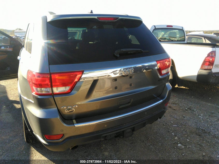 2013 Jeep Grand Cherokee Overland VIN: 1C4RJFCT6DC544651 Lot: 37973984