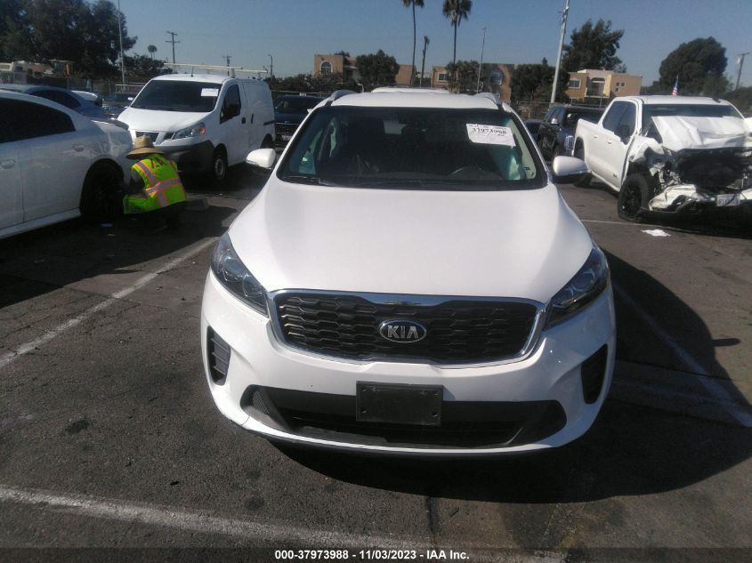 2019 Kia Sorento 3.3L Lx VIN: 5XYPG4A5XKG458363 Lot: 37973988