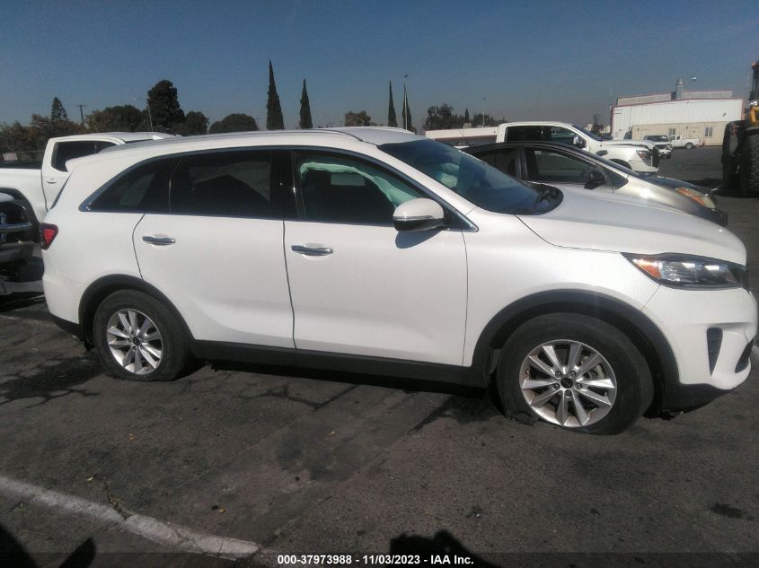 2019 Kia Sorento 3.3L Lx VIN: 5XYPG4A5XKG458363 Lot: 37973988