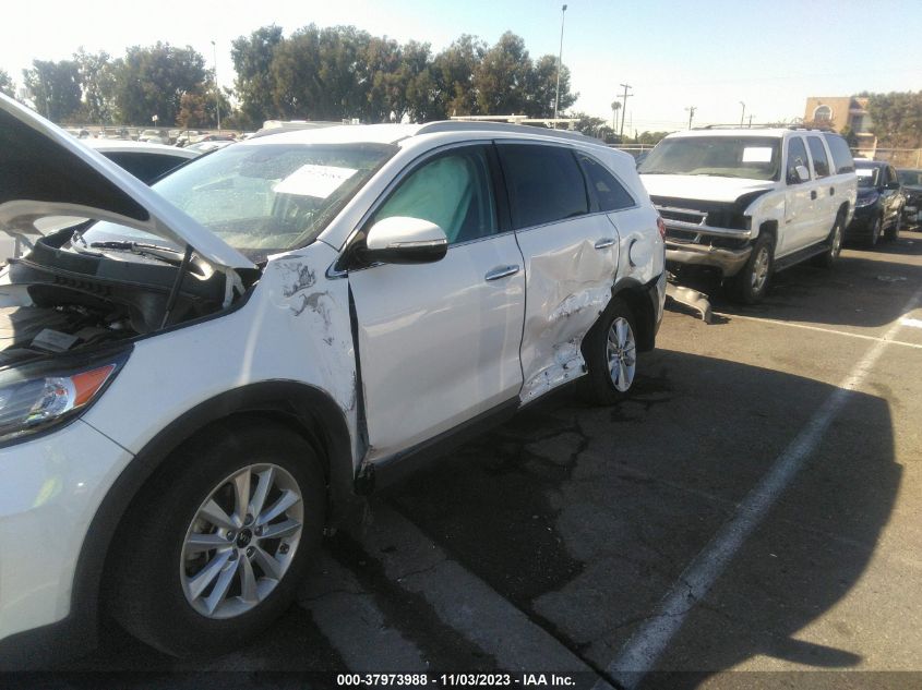 2019 Kia Sorento 3.3L Lx VIN: 5XYPG4A5XKG458363 Lot: 37973988