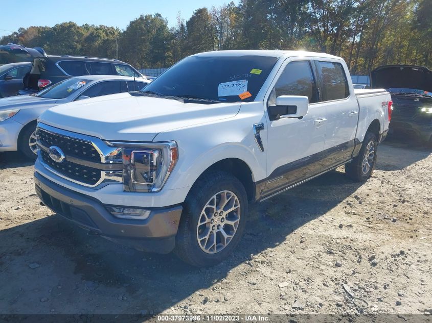 2022 Ford F-150 Xl/Xlt/Lariat VIN: 1FTFW1ED4NFB00889 Lot: 37973996