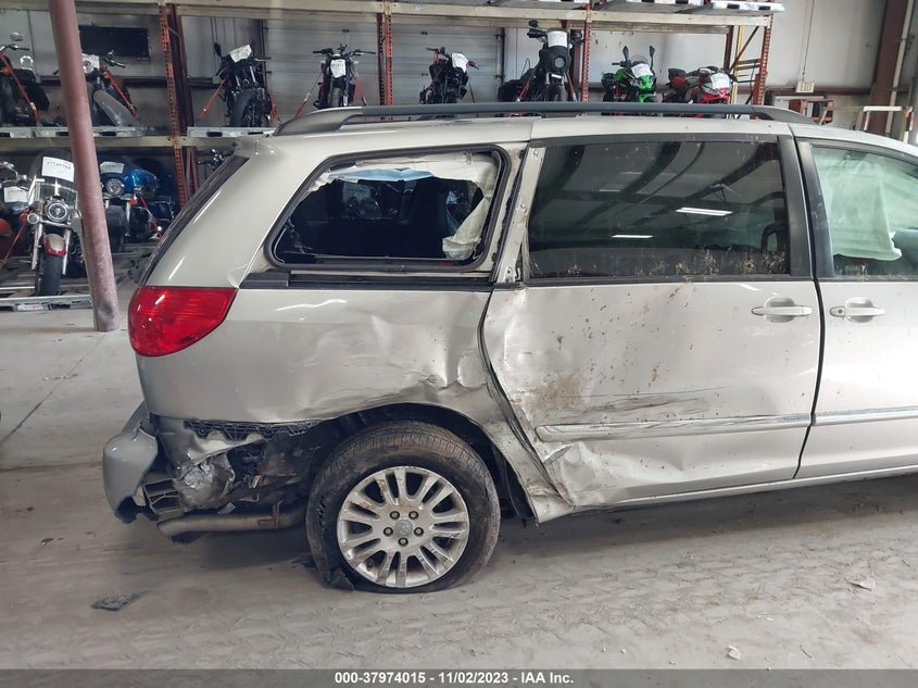 2008 Toyota Sienna Limited VIN: 5TDZK22C88S112171 Lot: 37974015