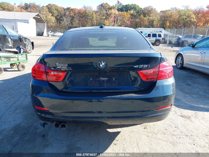 2016 BMW 4 Series 428I xDrive VIN: WBA4C9C52GG137301 Lot: 37974037