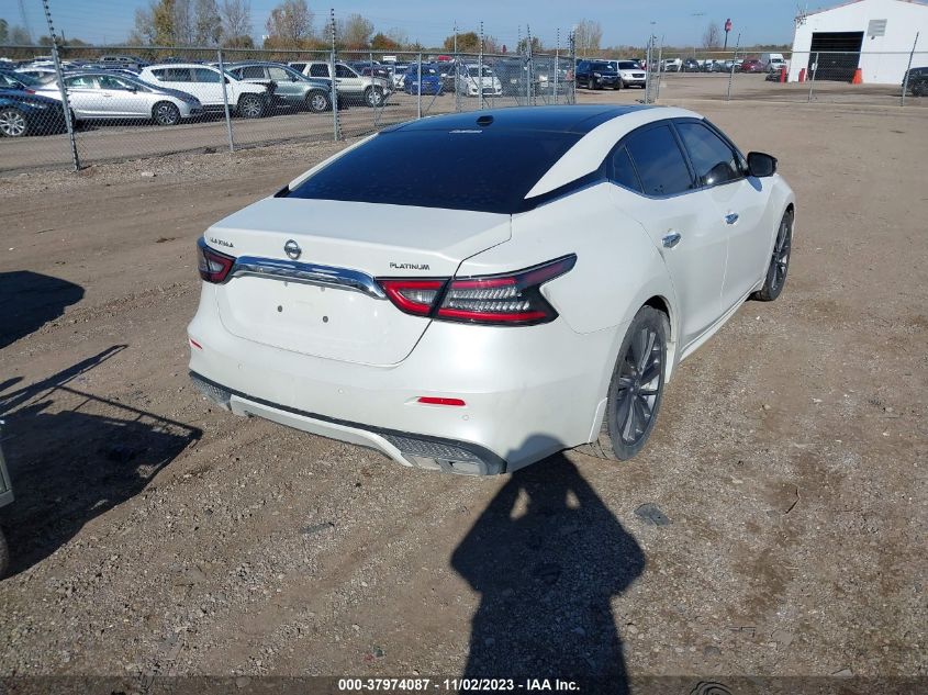 2019 Nissan Maxima 3.5 Platinum VIN: 1N4AA6AV7KC380251 Lot: 37974087