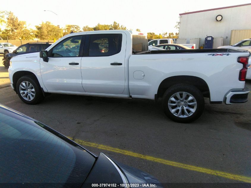 2021 Chevrolet Silverado 1500 4Wd Standard Bed Custom VIN: 3GCPYBEK5MG186455 Lot: 37974152