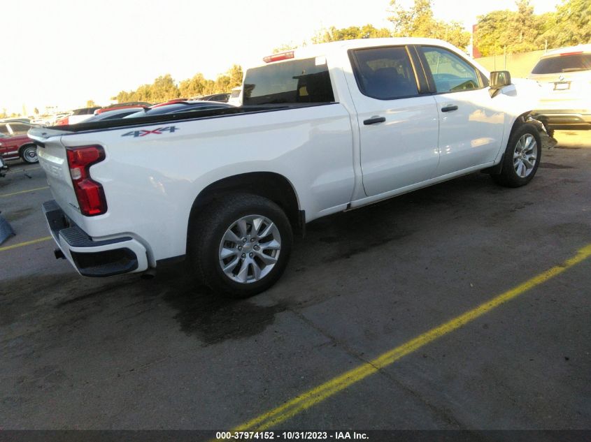 2021 Chevrolet Silverado 1500 4Wd Standard Bed Custom VIN: 3GCPYBEK5MG186455 Lot: 37974152