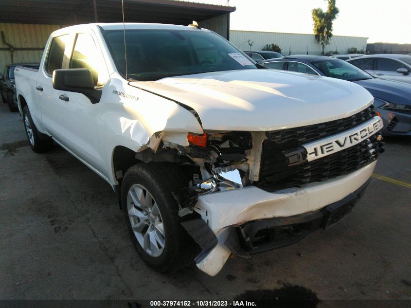 2021 Chevrolet Silverado 1500 4Wd Standard Bed Custom VIN: 3GCPYBEK5MG186455 Lot: 37974152