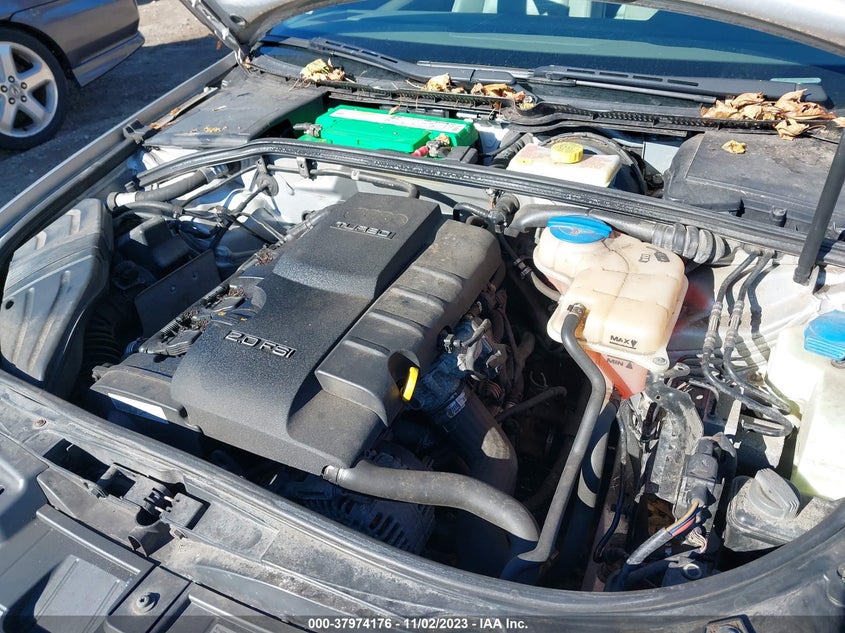 2008 Audi A4 2.0T VIN: WAUDF78E28A028698 Lot: 37974176