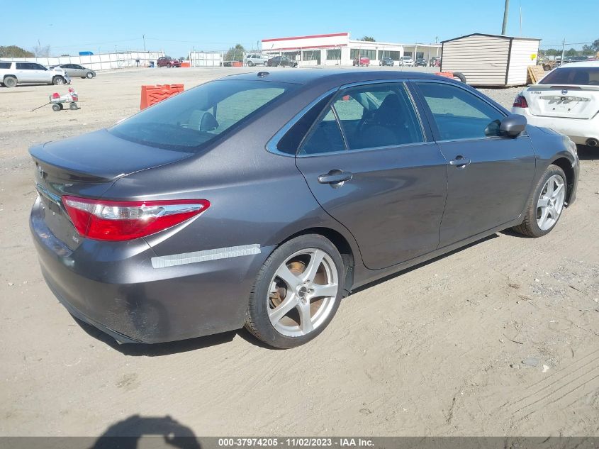 2016 Toyota Camry Xse/Xle VIN: 4T1BK1FK9GU569395 Lot: 37974205