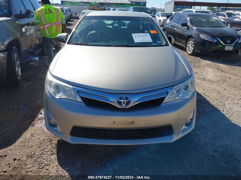 2013 Toyota Camry Hybrid Xle VIN: 4T1BD1FK2DU088443 Lot: 37974237