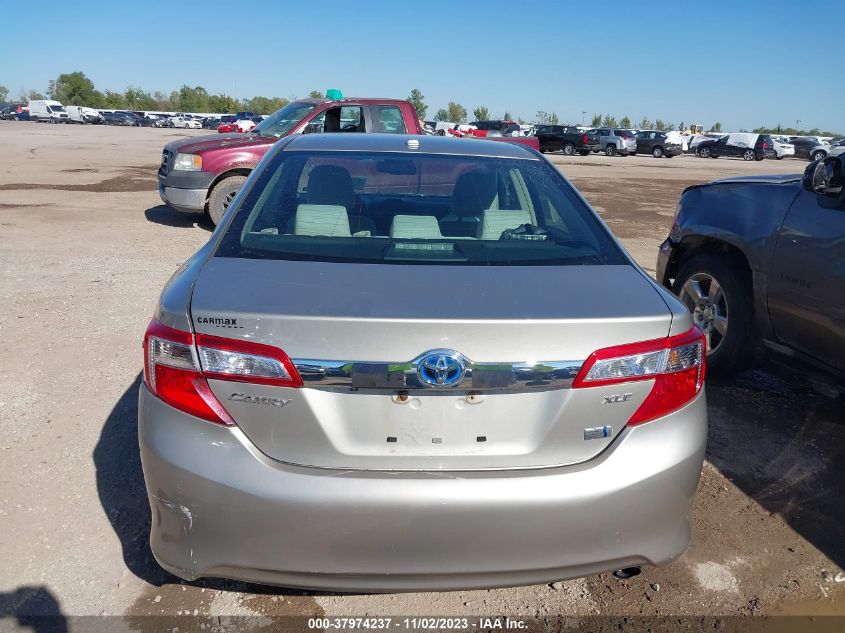 2013 Toyota Camry Hybrid Xle VIN: 4T1BD1FK2DU088443 Lot: 37974237