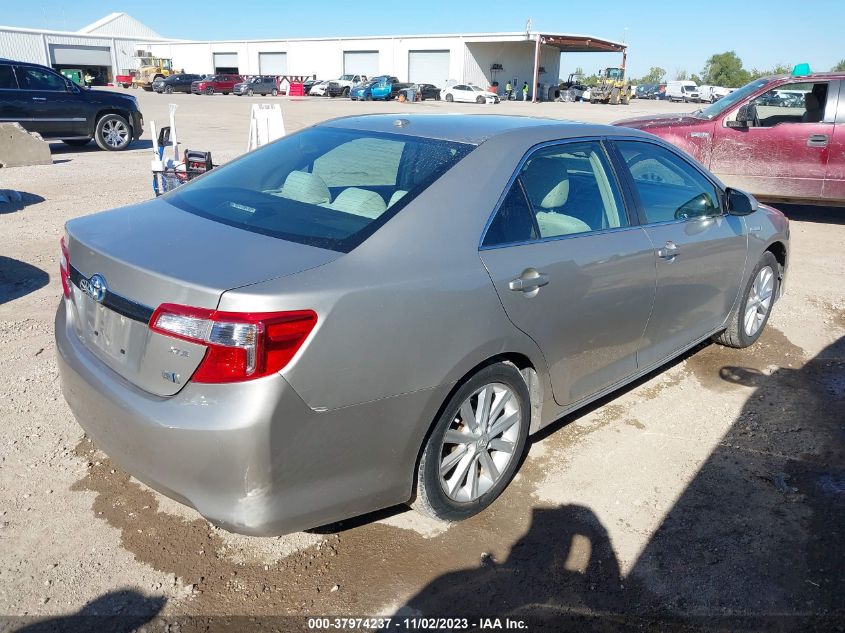 2013 Toyota Camry Hybrid Xle VIN: 4T1BD1FK2DU088443 Lot: 37974237